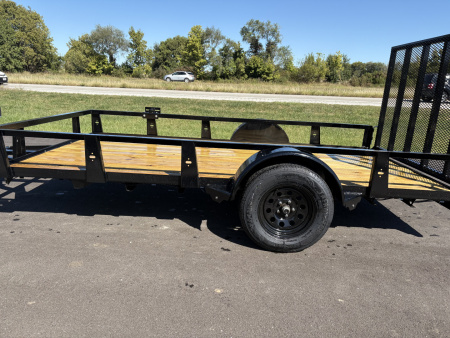 New 2025 Rice Trailers 76X12 Utility-SA