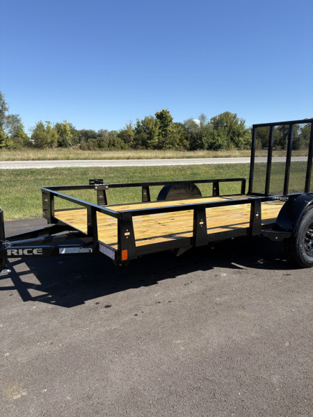 New 2025 Rice Trailers 76X12 Utility-SA