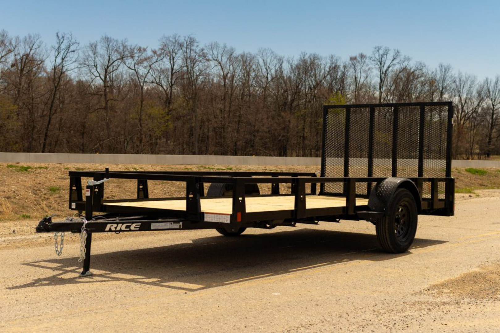 New 2026 RICE SA 82" X 12' Utility Trailer