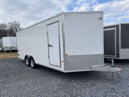 New 2026 E-Z Hauler EZEC8.5X20CH XLT PRO Car Hauler 4 FOOT ESCAPE DOOR FREE ALUMINUM WHEEL UPGRADE