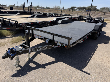 New 2026 East Texas Trailers 83x20ft Medium Duty Car Hauler 12k