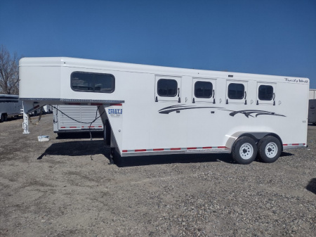 New 2026 Trails West Adventure 4 Horse Trailer