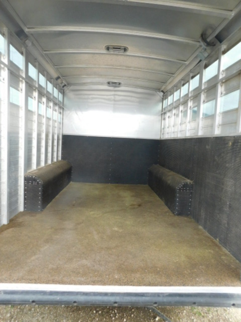 Used 2022 Elite Trailers Stock Combo 14' LQ Horse Trailer