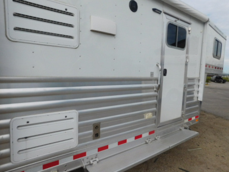 Used 2022 Elite Trailers Stock Combo 14' LQ Horse Trailer