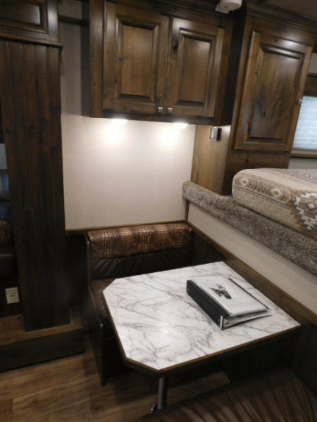 Used 2022 Elite Trailers Stock Combo 14' LQ Horse Trailer