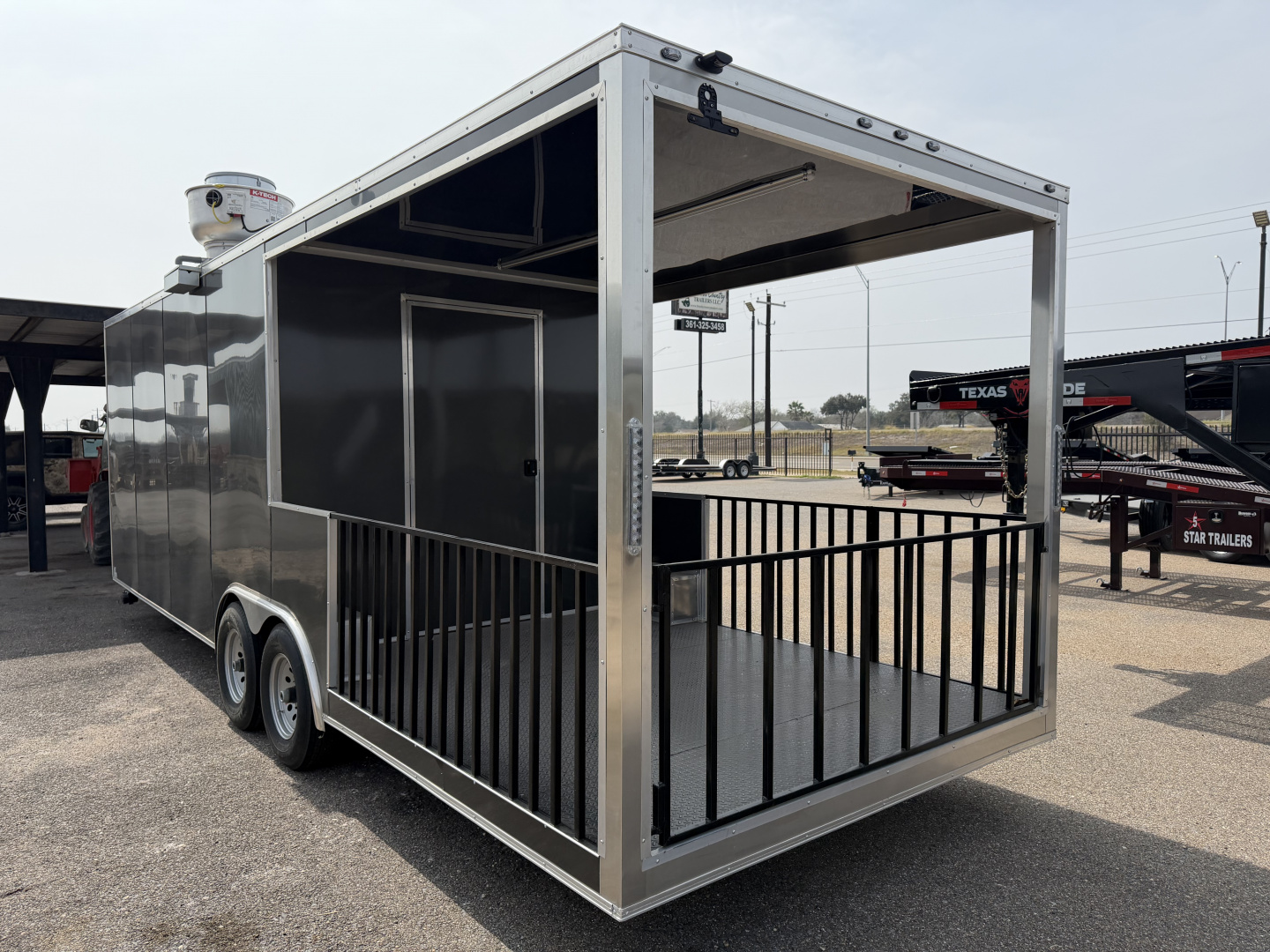 New 2026 Custom Trailer 8.5x26ft Concession Trailer