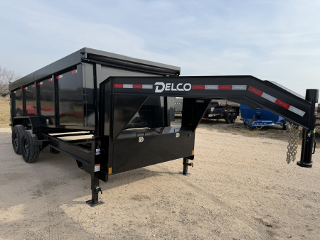 New 2026 Delco Trailers 83x16ft Gooseneck Dump Trailer