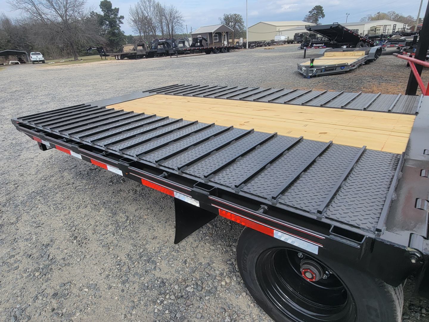 New 2026 Diamond C Trailers FMAX212 32' x 102" Hydraulic Dovetail Pacesetter Edition Equipment Trailer