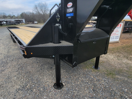 New 2026 Diamond C Trailers FMAX212 32' x 102" Hydraulic Dovetail Pacesetter Edition Equipment Trailer