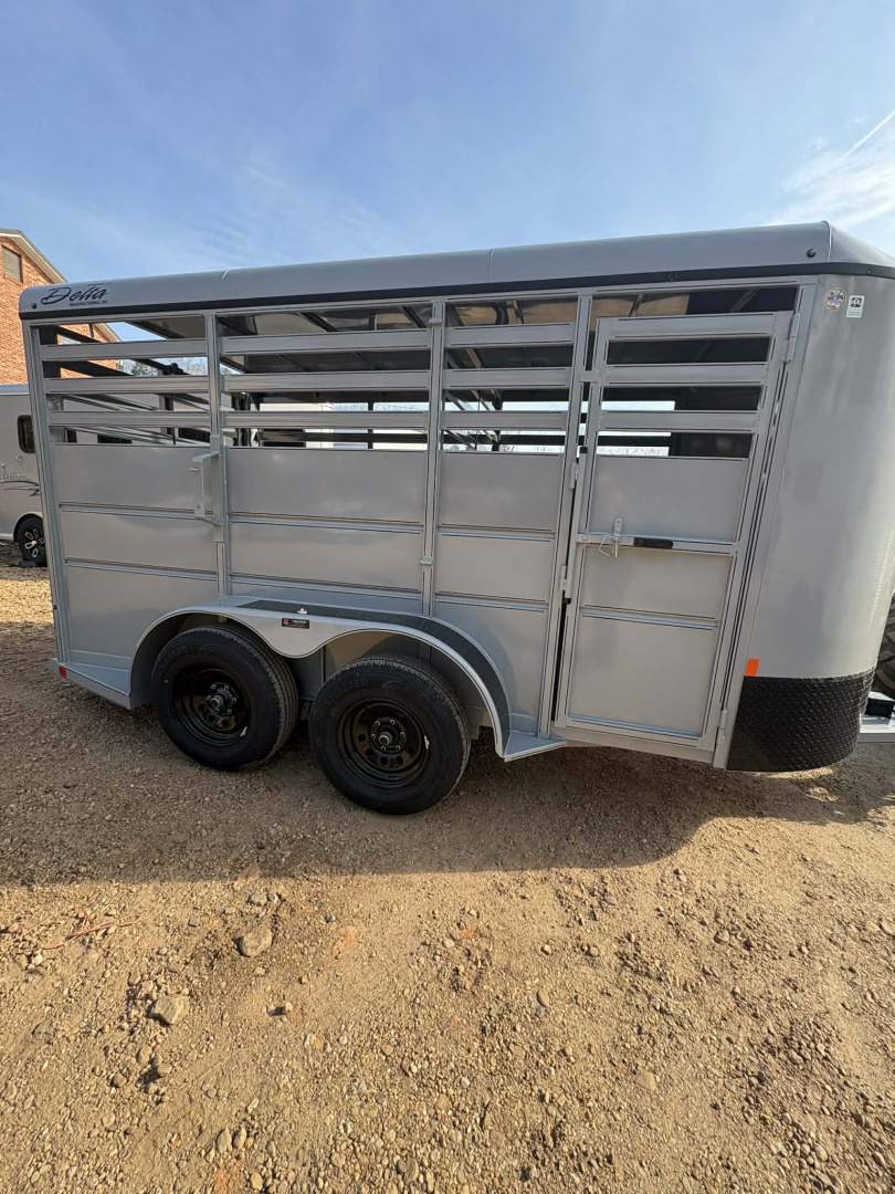 New 2026 Delta Mfg 14' STOCK BUMPER PULL Stock / Stock Combo Trailer