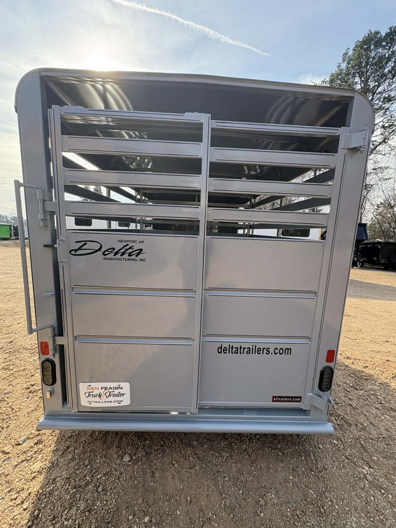 New 2026 Delta Mfg 14' STOCK BUMPER PULL Stock / Stock Combo Trailer