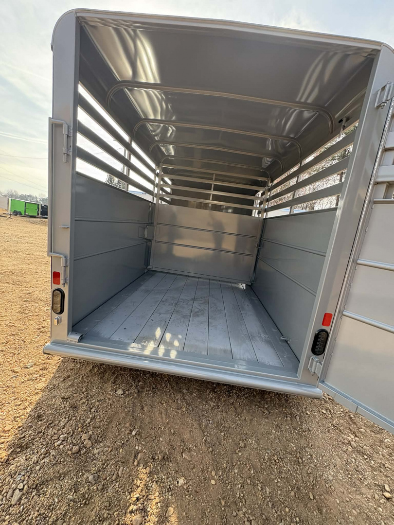 New 2026 Delta Mfg 14' STOCK BUMPER PULL Stock / Stock Combo Trailer