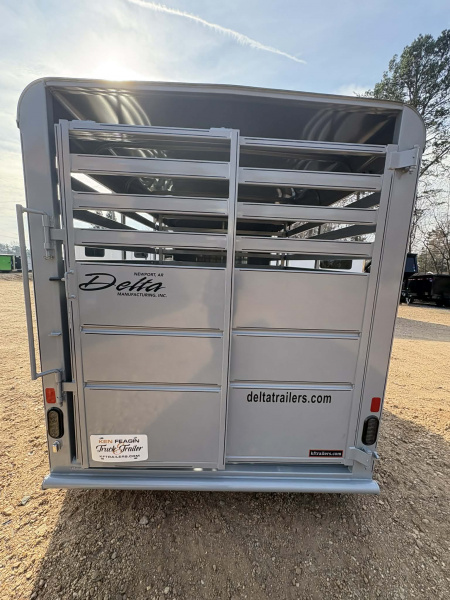 New 2026 Delta Mfg 14' STOCK BUMPER PULL Stock / Stock Combo Trailer