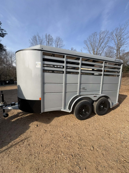 New 2026 Delta Mfg 14' STOCK BUMPER PULL Stock / Stock Combo Trailer