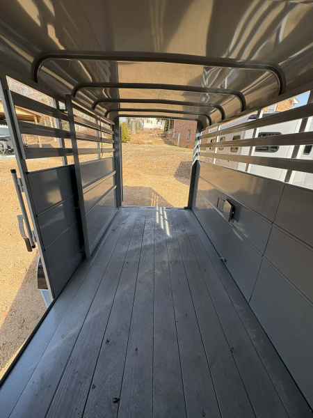 New 2026 Delta Mfg 14' STOCK BUMPER PULL Stock / Stock Combo Trailer