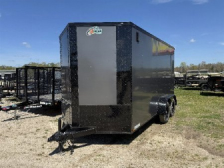 New 2026 Xtreme Cargo Trailers 7 X 14 TA POLY Cargo / Enclosed Trailer