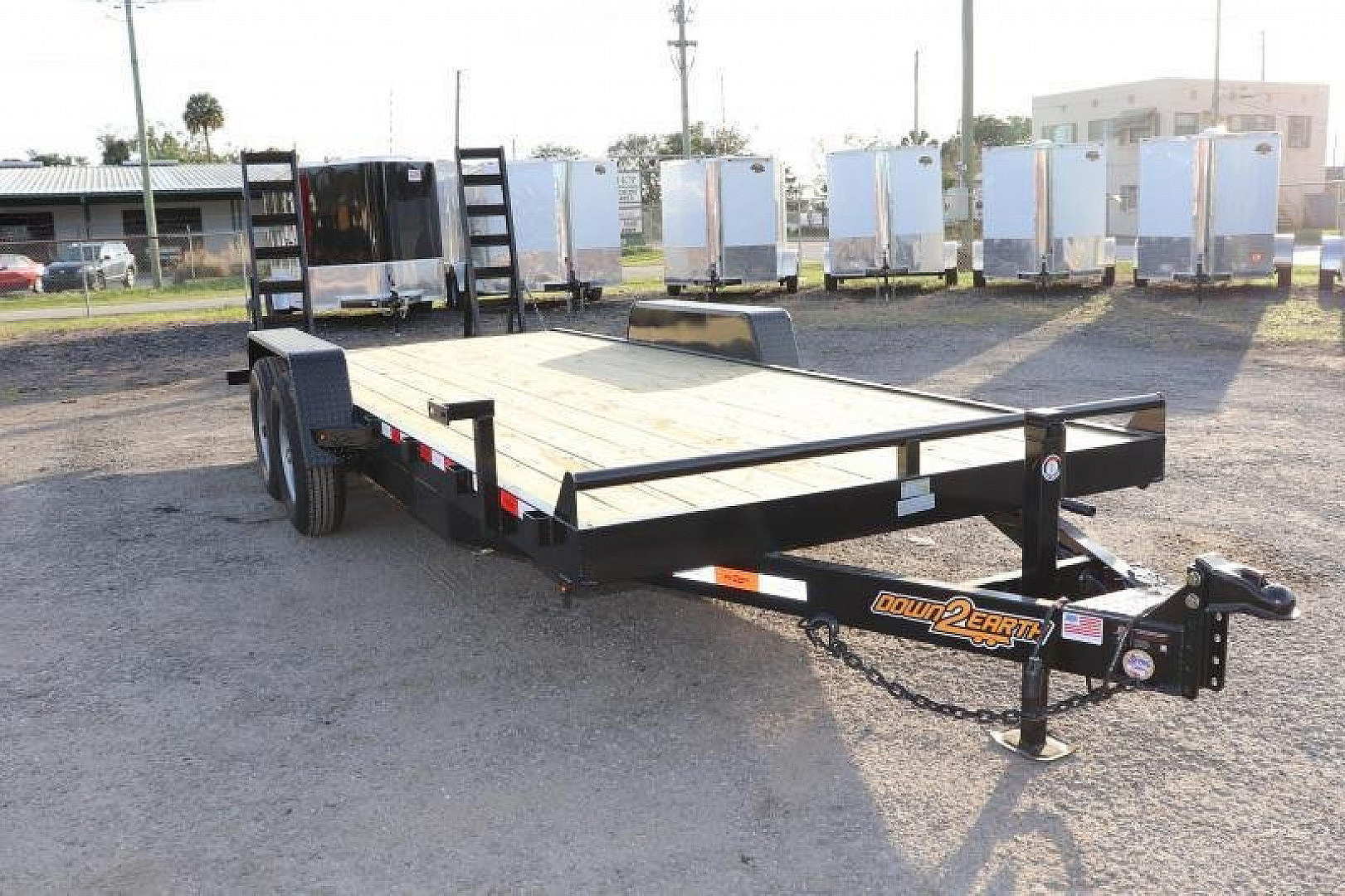 New 2026 Down 2 Earth Trailers 82x24 D2E EQ TRAILER Equipment Trailer