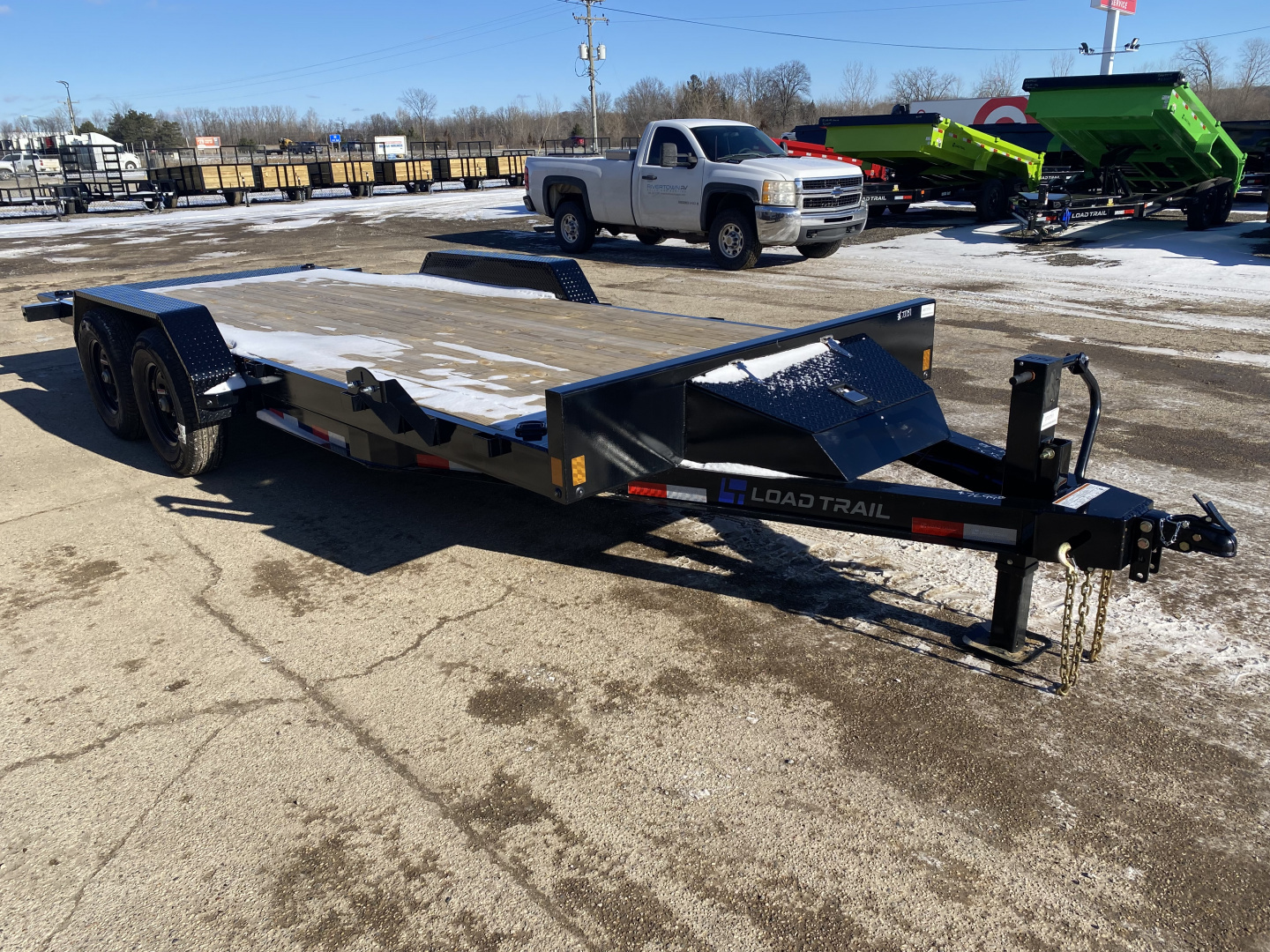 New 2026 Load Trail 83x20 14k Rapid Tilt Trailer