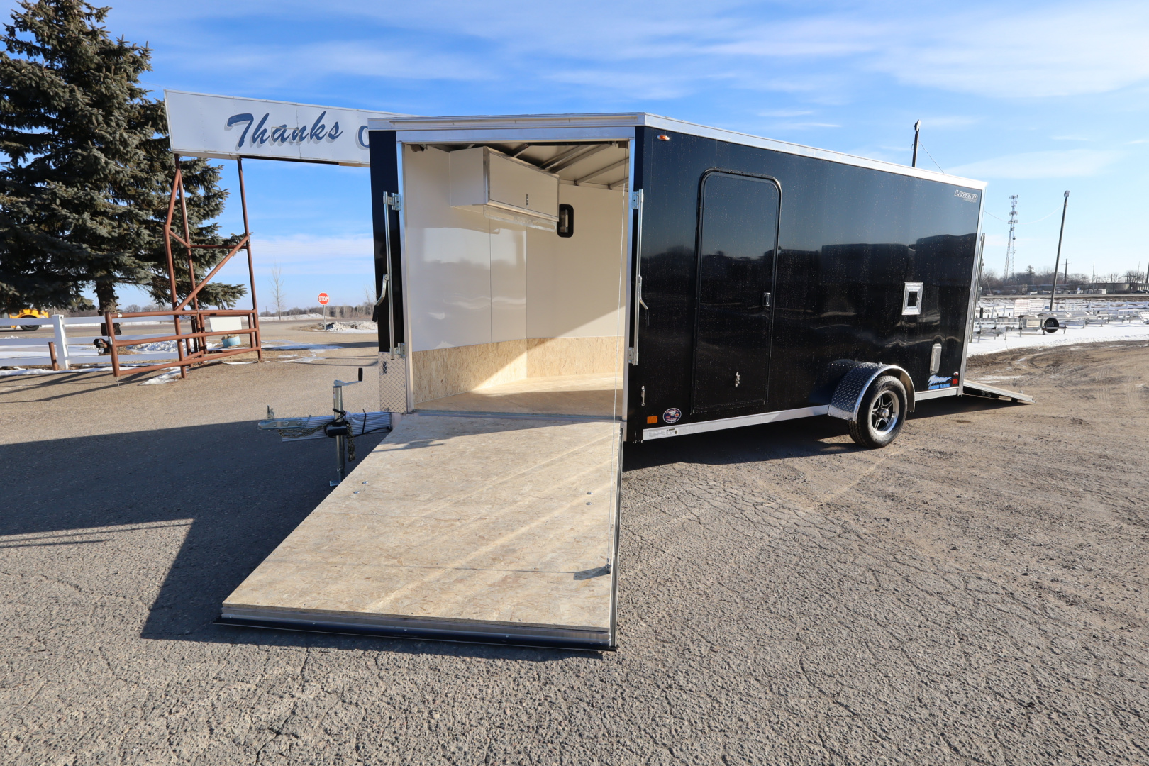 New 2026 Legend Trailers 7x19' Snowmobile Cargo / Enclosed Trailer