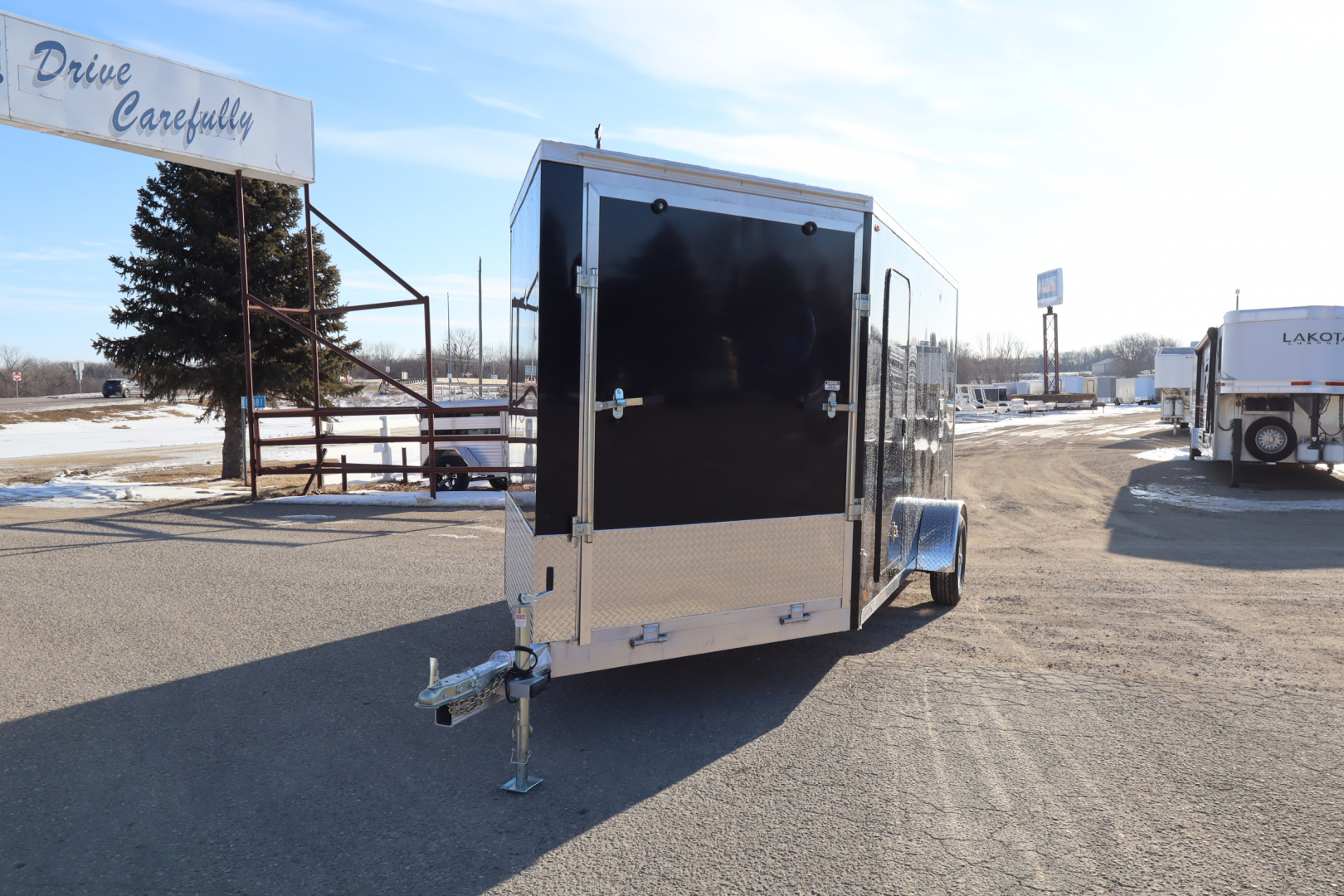 New 2026 Legend Trailers 7x19' Snowmobile Cargo / Enclosed Trailer