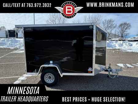 New 2026 Lightning 5X8 Cargo / Enclosed Trailer - DOUBLE DOORS!