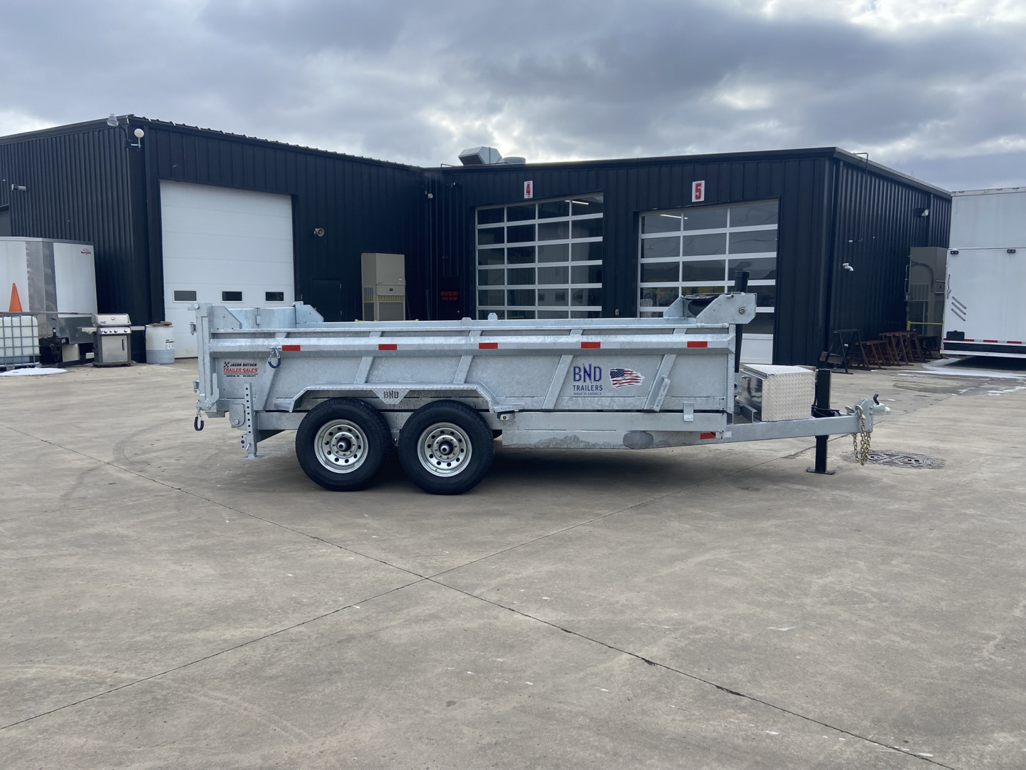 New BND 7X14 15K Dump Trailer