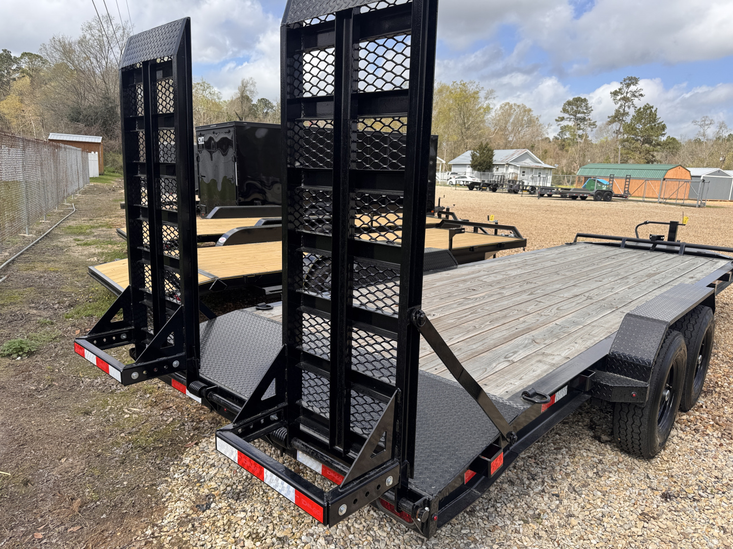 New 2026 DELCO 8" I-Beam 83"x22' Equipment Trailer