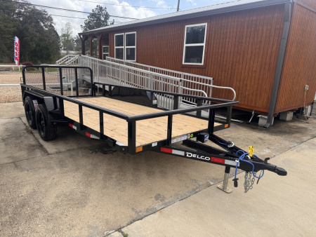 New 2026 DELCO 77  x16' 7K GVWR Utility Trailer