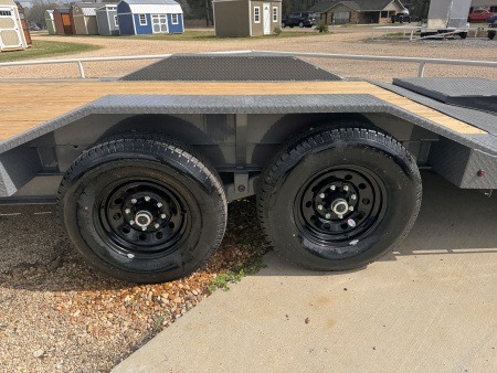 New 2026 DELCO 102"x 22 14K GVWR Equipment Trailer