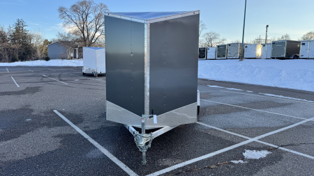New 2026 Lightning 6X12 ENCLOSED TRAILER - RAMP DOOR!