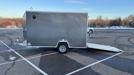 New 2026 Lightning 6X12 ENCLOSED TRAILER - RAMP DOOR!