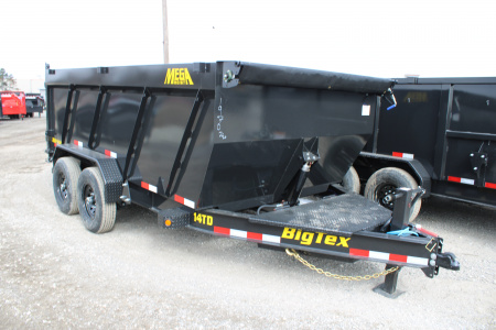 New 2026 Big Tex Trailers 14' TD HS STOCK ID 52222 Dump Trailer