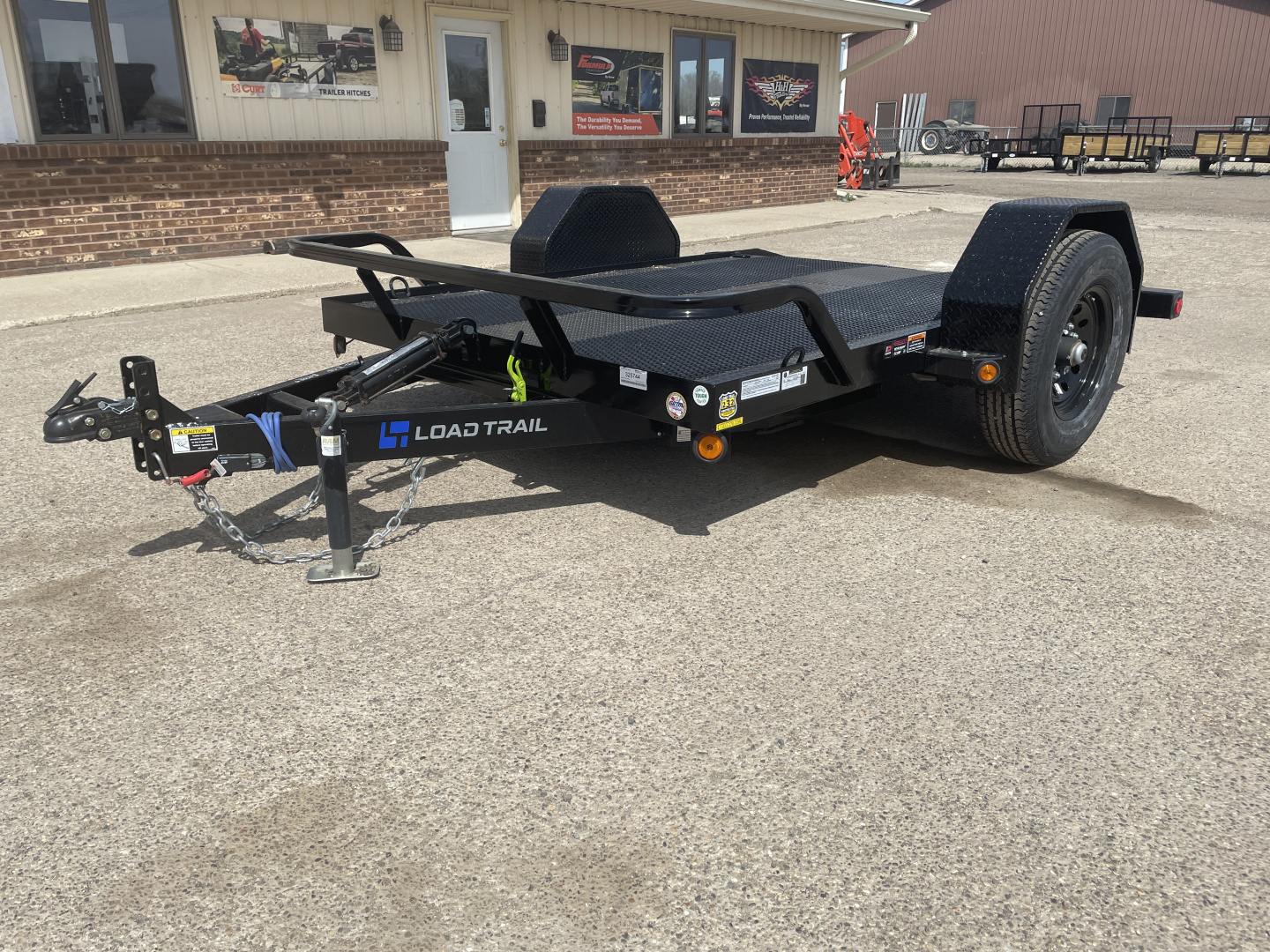 New 2026 Load Trail 77x10 Scissor Tilt 7k Tilt Trailer