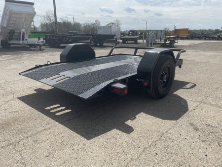 New 2026 Load Trail 77x10 Scissor Tilt 7k Tilt Trailer
