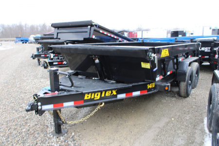 New 2026 Big Tex Trailers 14' TD 15.4K GVWR STOCK ID 52221 Dump Trailer