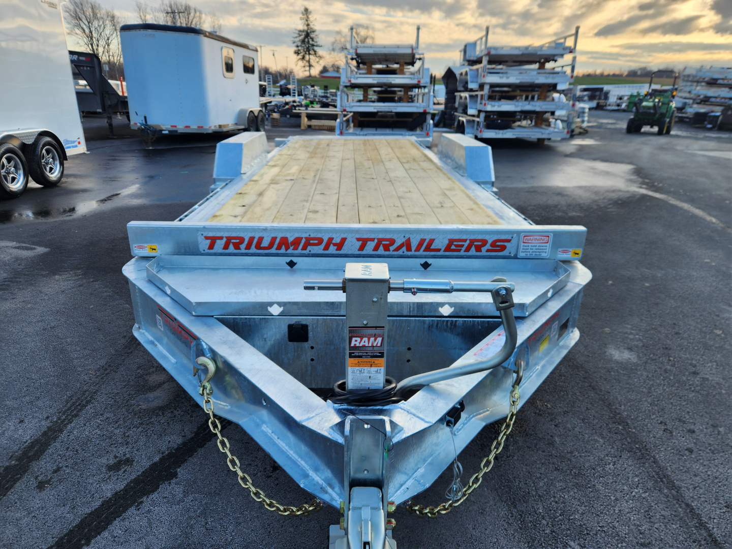 New 2026 Triumph Trailers GHTEH9 Equipment Trailer