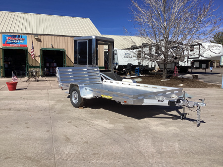 New 2027 Aluma 8012S-EL-BT Utility Trailer