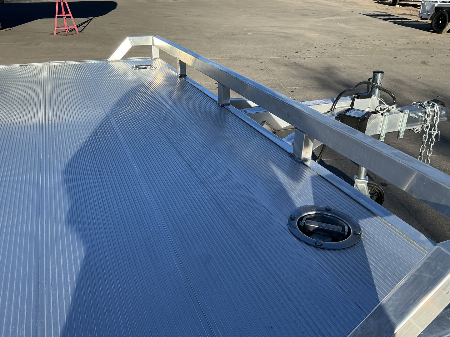 New 2027 Aluma 1020H-TA-BT-DT-RR-RTD Flatbed Trailer