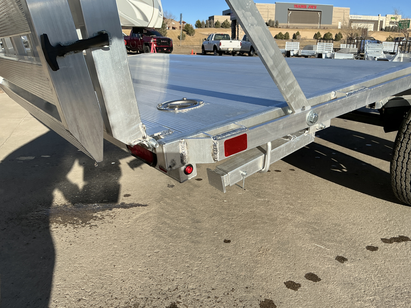 New 2027 Aluma 1020H-TA-BT-DT-RR-RTD Flatbed Trailer