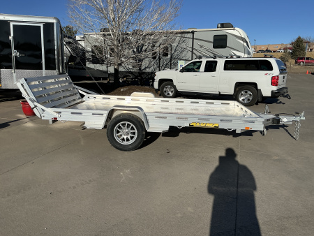 New 2027 Aluma 8012S-EL-BT Utility Trailer