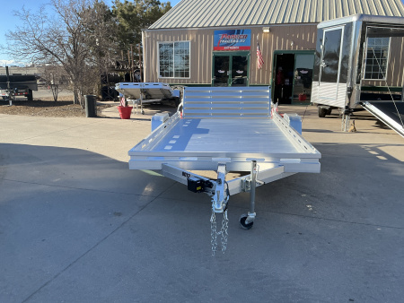 New 2027 Aluma 8012S-EL-BT Utility Trailer