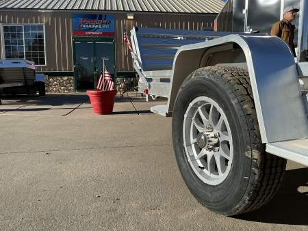 New 2027 Aluma 8012S-EL-BT Utility Trailer