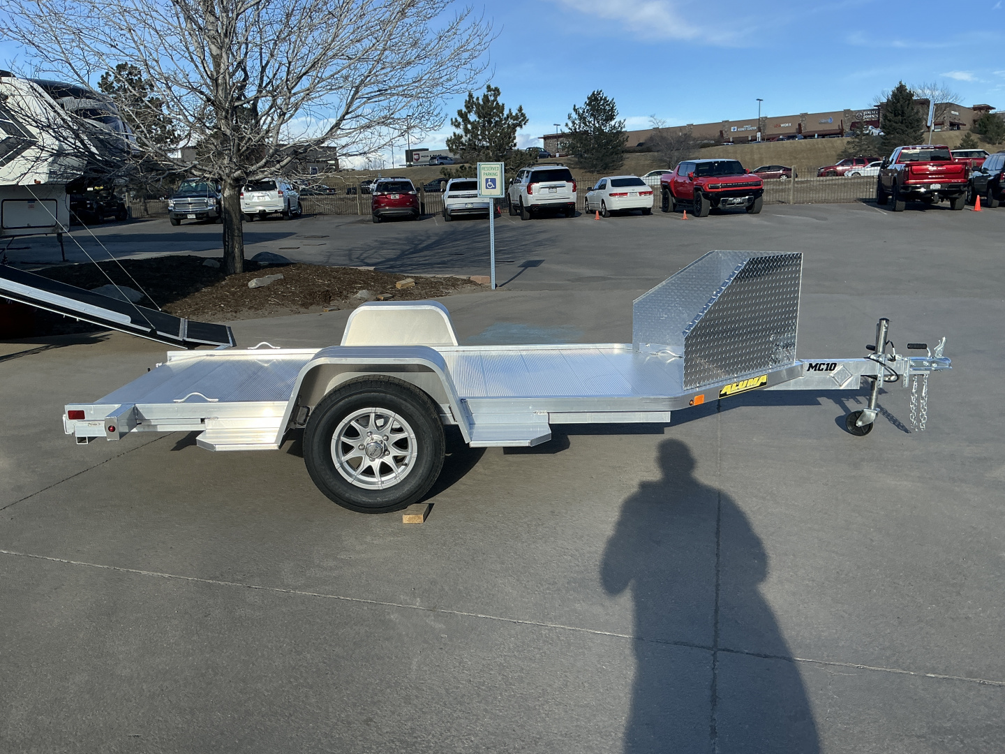 New 2027 Aluma MC10S-R Utility Trailer