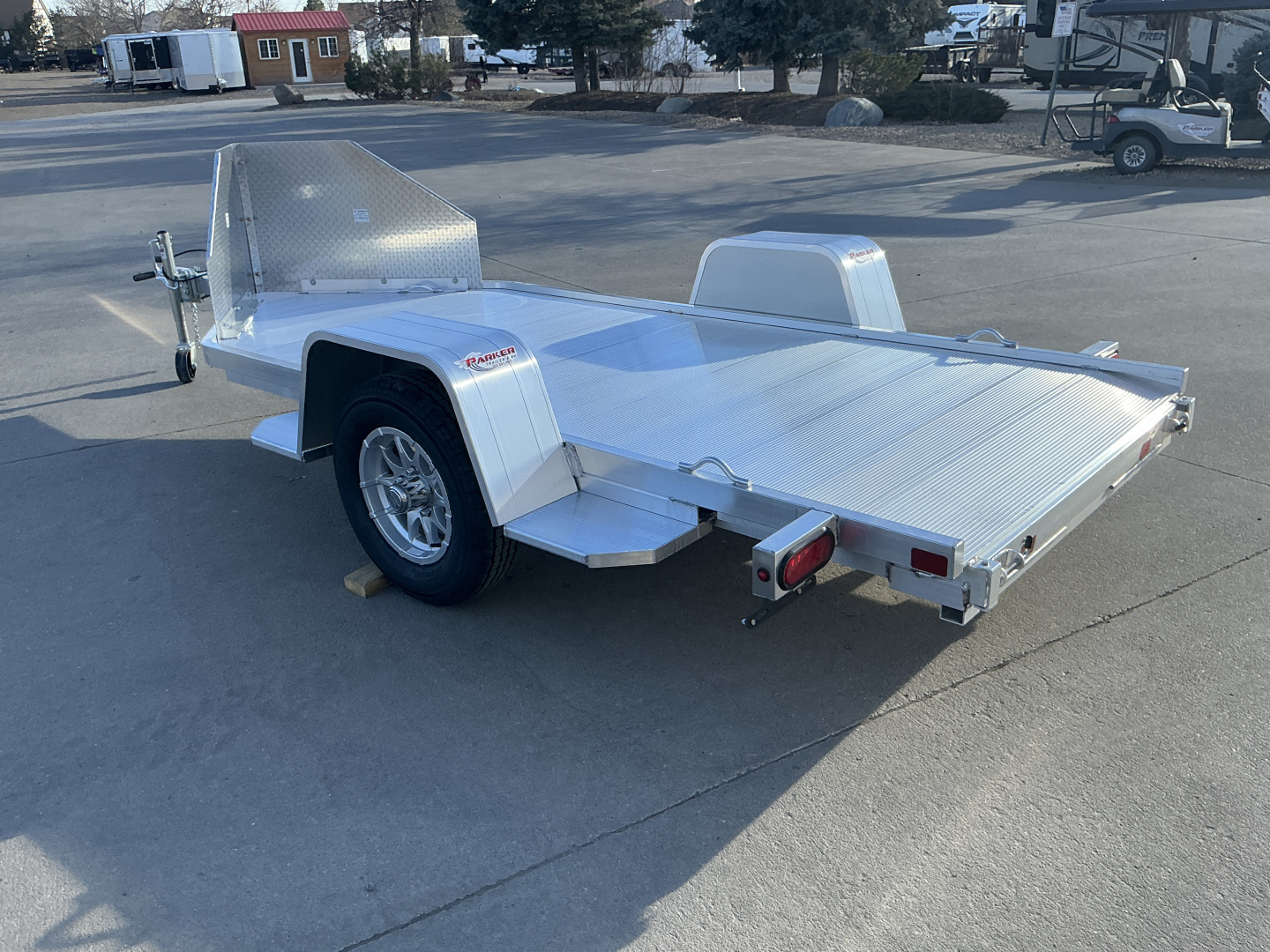 New 2027 Aluma MC10S-R Utility Trailer