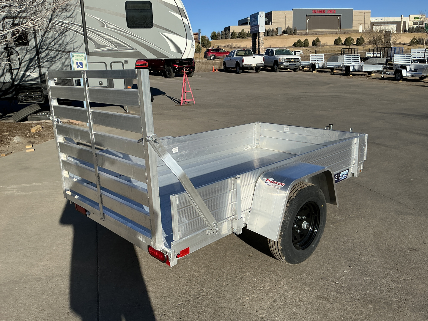 New 2027 Aluma 548ESA-S-TG Utility Trailer
