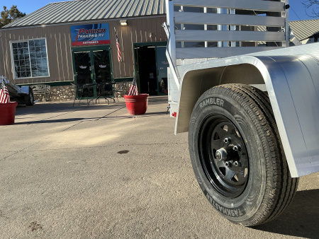 New 2027 Aluma 548ESA-S-TG Utility Trailer