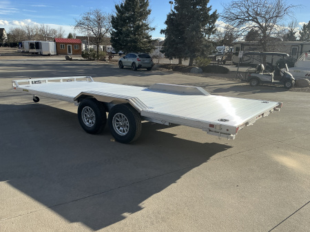 New 2027 Aluma WB20H-TA-EL-DOF-R-RR-RTD Flatbed Trailer