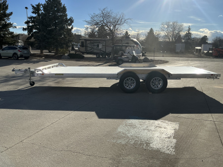 New 2027 Aluma WB20H-TA-EL-DOF-R-RR-RTD Flatbed Trailer