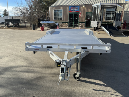 New 2027 Aluma WB20H-TA-EL-DOF-R-RR-RTD Flatbed Trailer