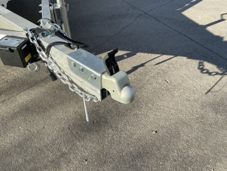 New 2027 Aluma WB20H-TA-EL-DOF-R-RR-RTD Flatbed Trailer